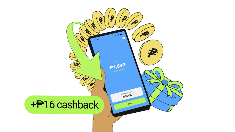 Earn cashback rewards