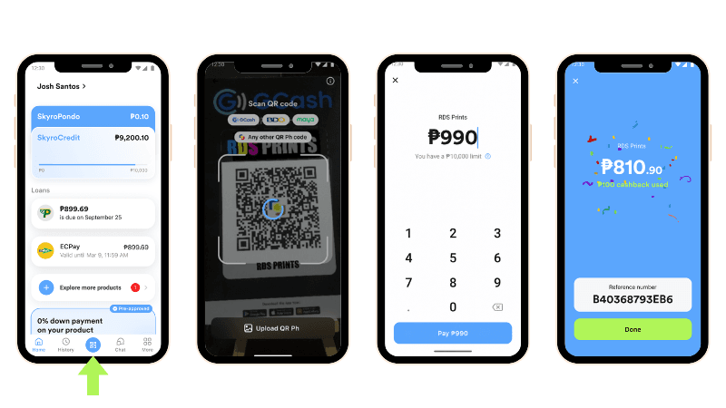 How to pay with QR Ph using SkyroCredit.png