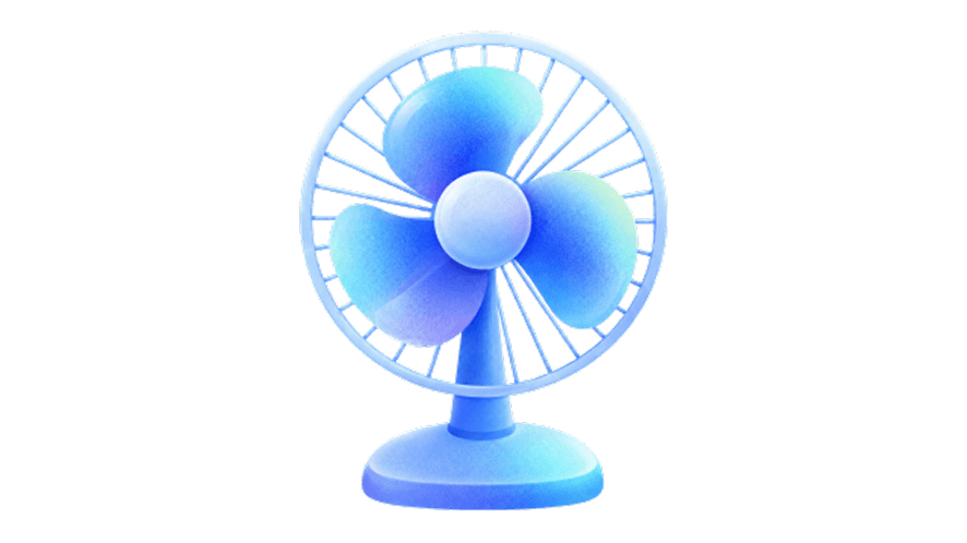 electric fan with Skyro Product Loan