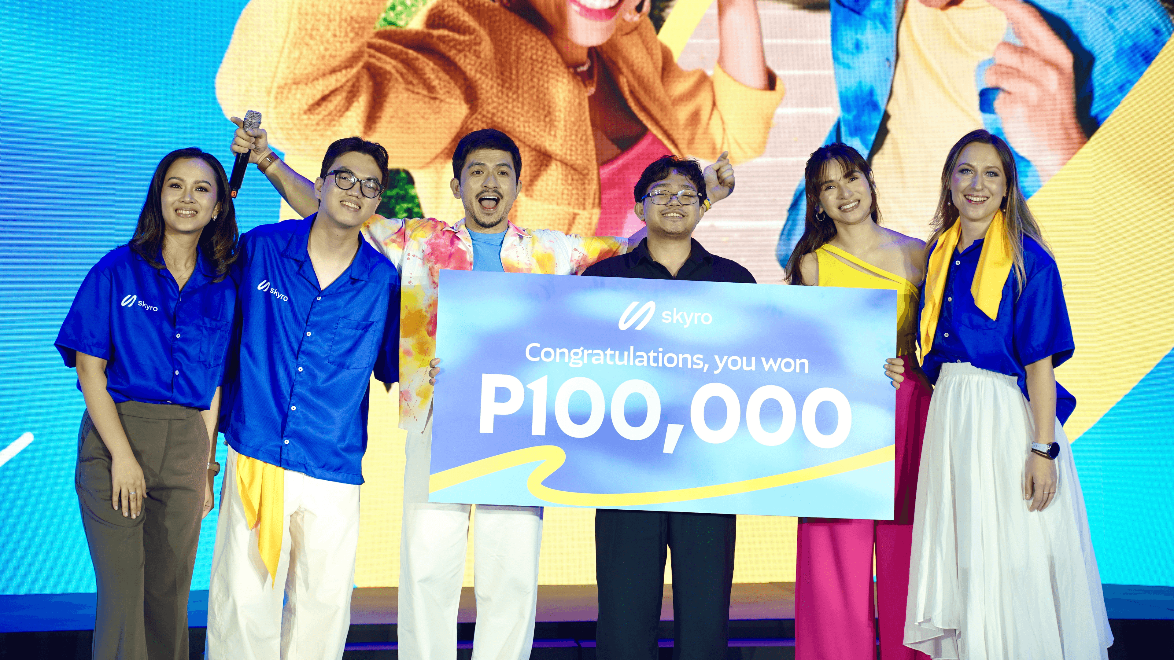 Skyro's 100K winner at Skyro Mooove