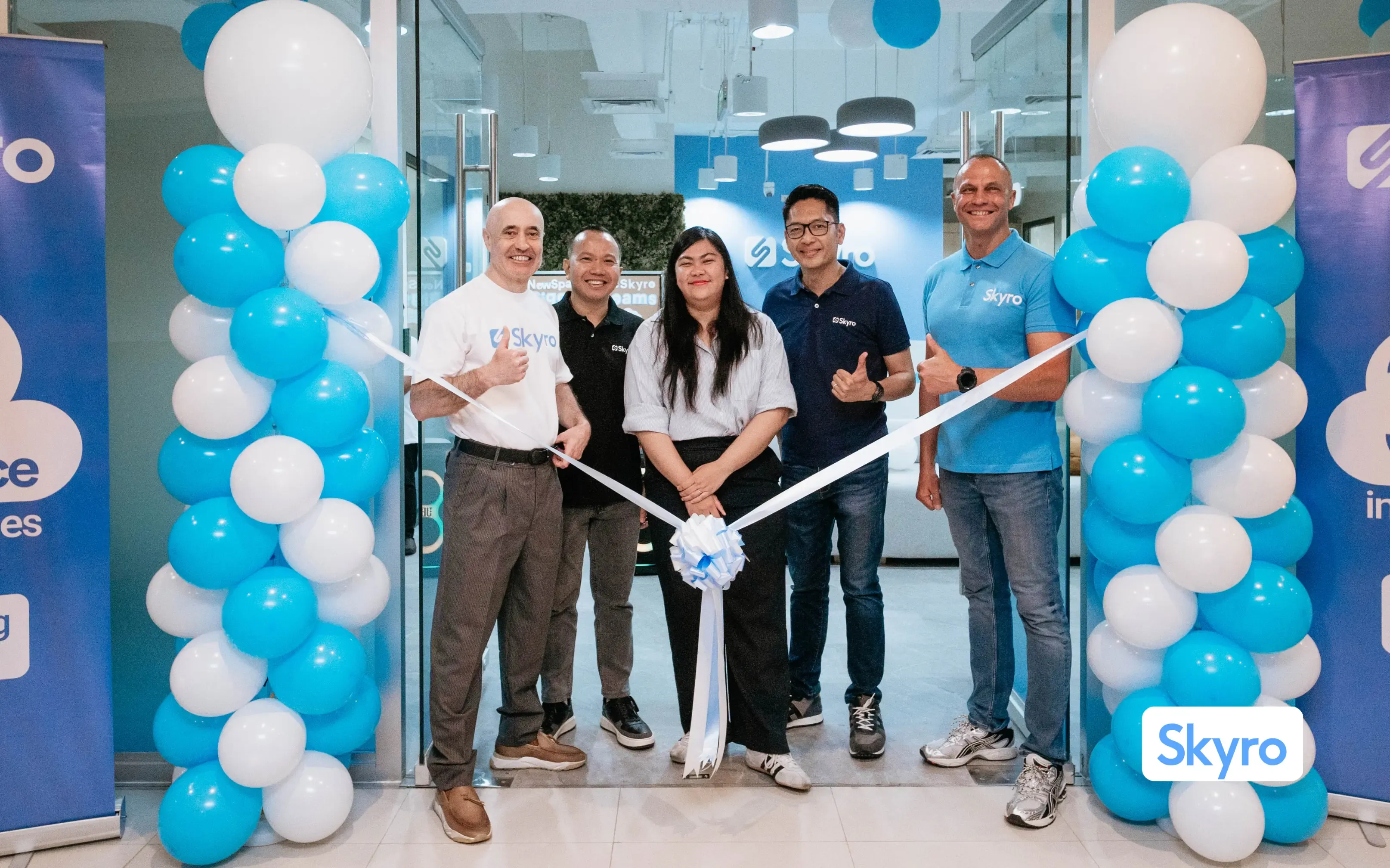 Skyro opens its third hub in Quezon City to support growing operations