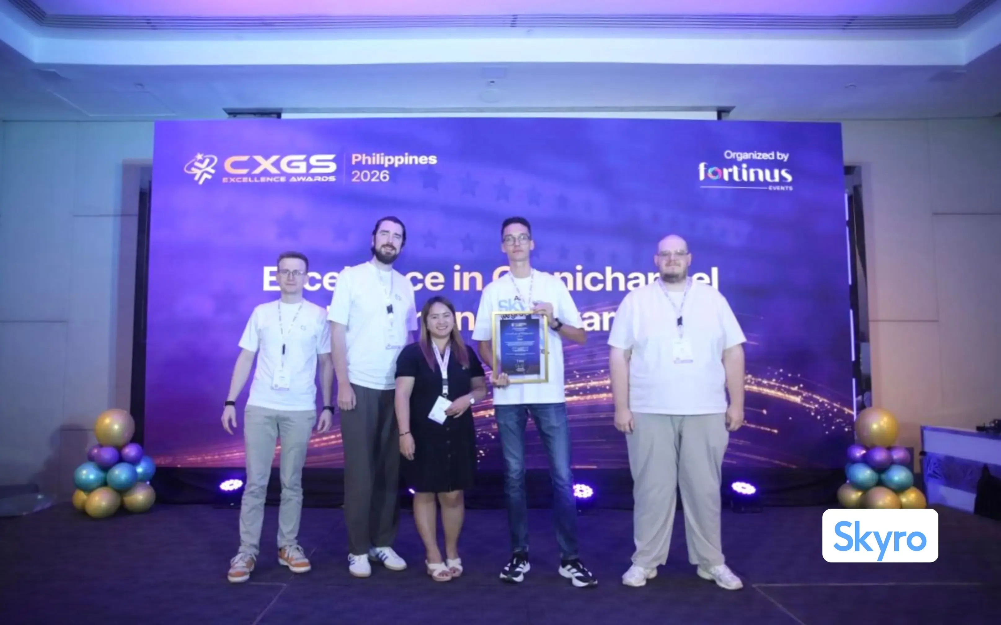 Skyro's omnichannel CX earns recognition at CXGS 2026