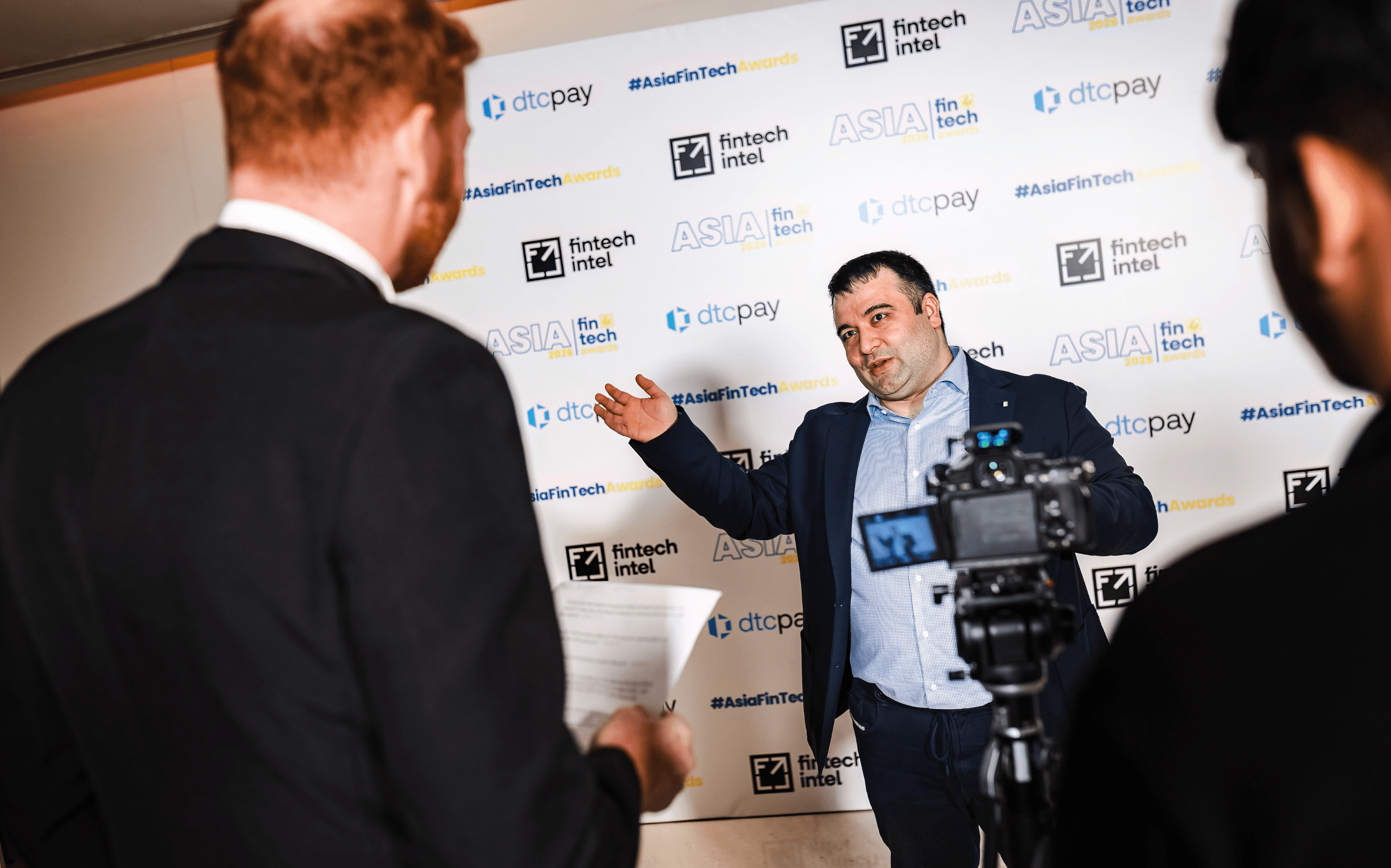 Skyro executive at the Asia FinTech Awards 2026