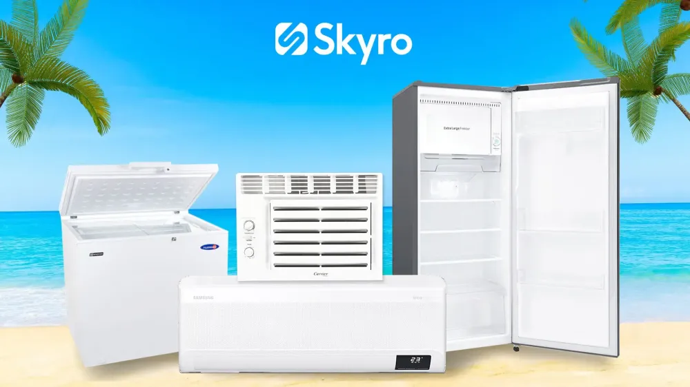 Stay cool all summer with these home-cooling appliances you can get at low interest through Skyro!