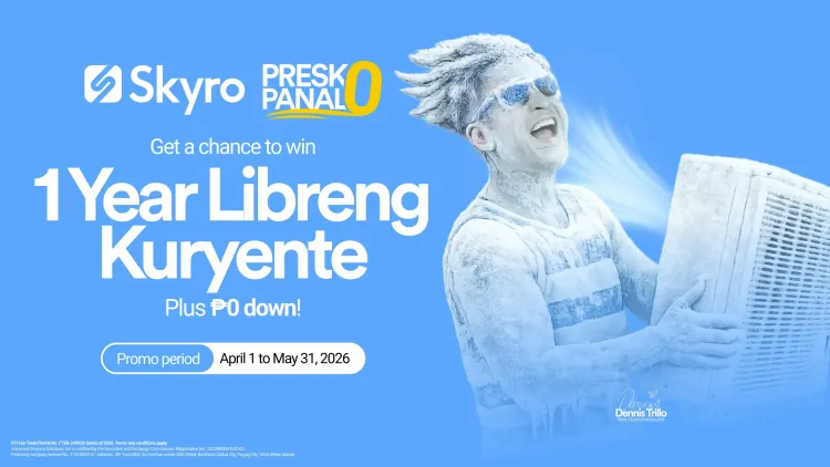 Want to enjoy Free Kuryente for a Year_ Skyro's Presko Panalo makes it possible this summer